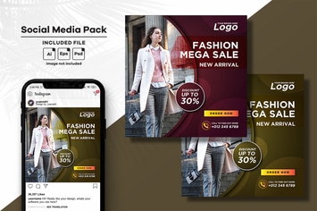 Fashion Social Media Post Template