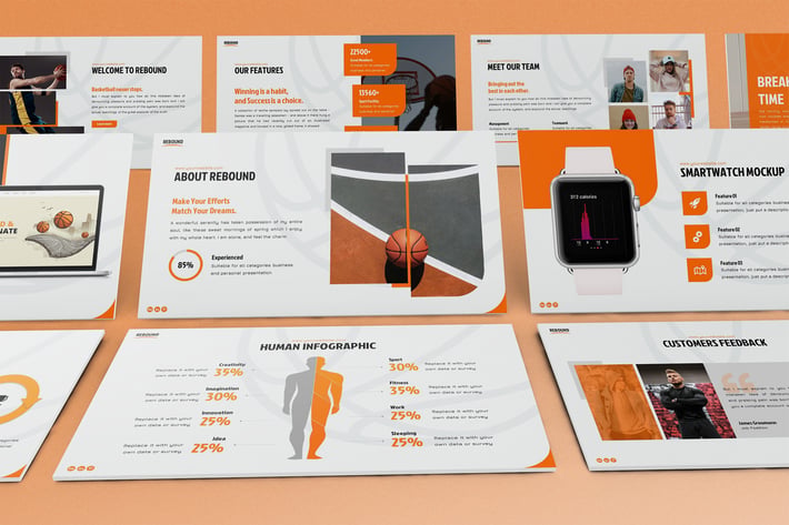 Rebound - Sport Keynote Template