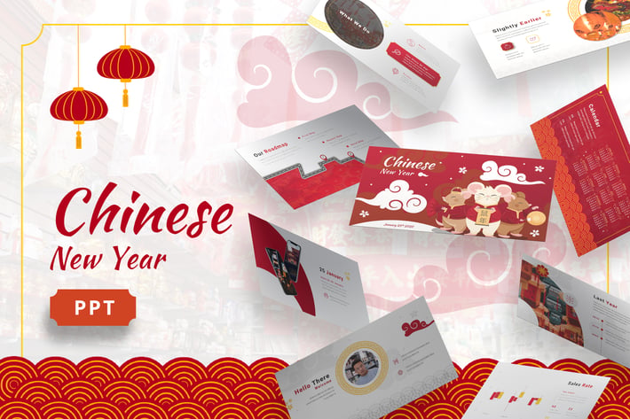 Chinese New Year - Imlek Powerpoint Template