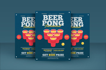 Beer Pong flyer