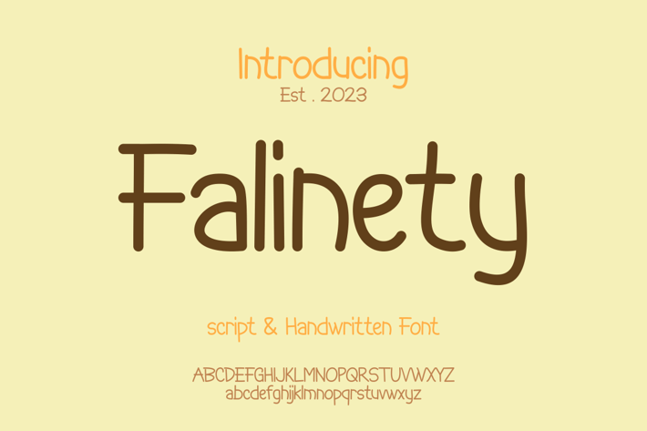 Falinety Font