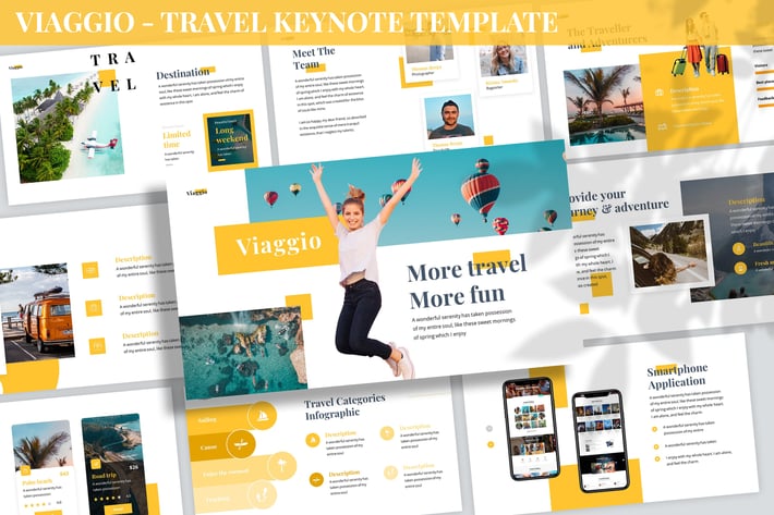 Viaggio - Travel Keynote Template