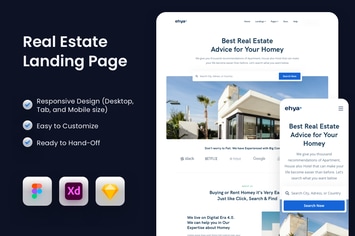 Real Estate Landing Page Template