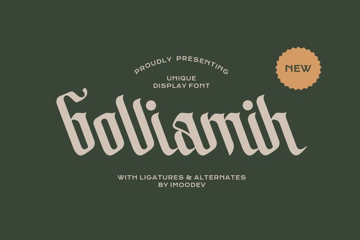 Bolliamih - Modern Calligraphy Font