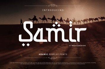 Samir - Elegant Arabic Style Font