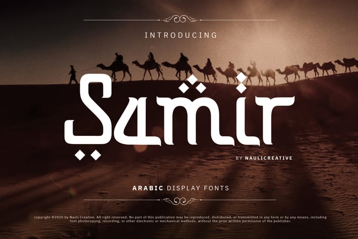Samir - Elegant Arabic Style Font