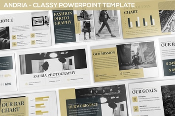 Andria - Classy Powerpoint Template