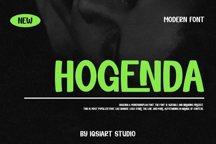 Hogenda - Modern Sans Font