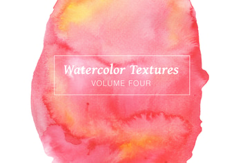 Red & Pink Watercolors - Volume 4