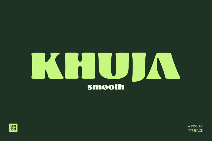 Khuja Smooth - Display Typeface