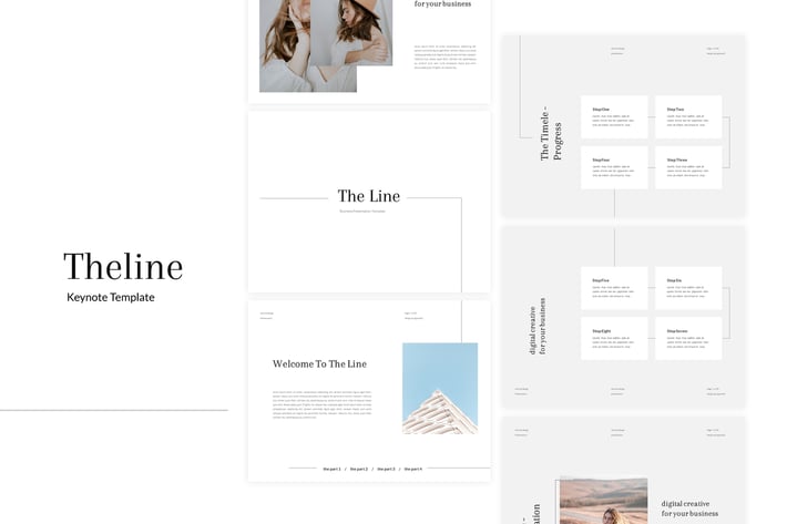 Theline - Keynote Template