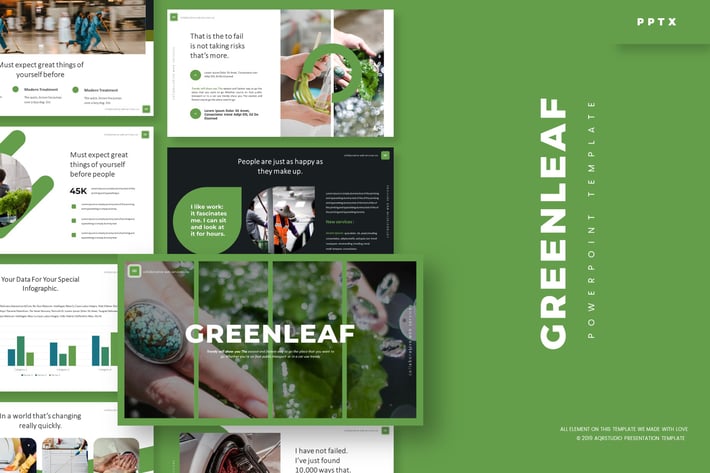 Greenleaf - Powerpoint Template