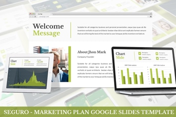 Seguro - Marketing Plan Google Slides Template