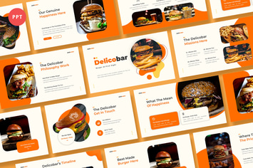 Delicobar Powerpoint Presentation Template