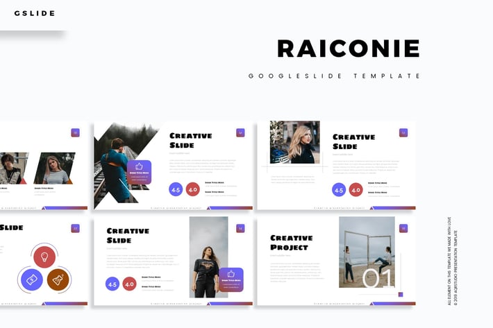 Raiconie - Google Slide Template
