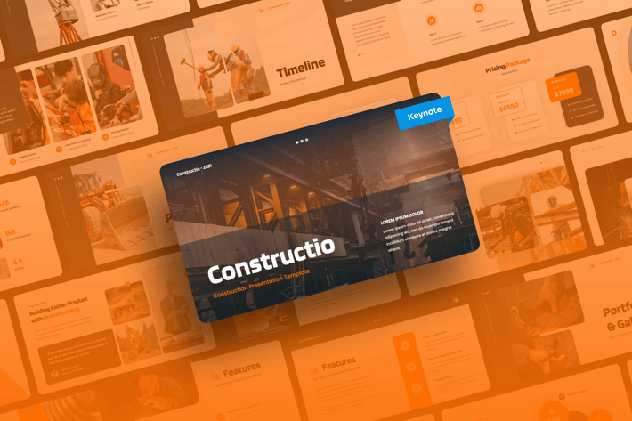 Constructio - Construction Keynote Template