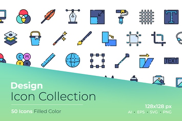Design Filled Color Icon