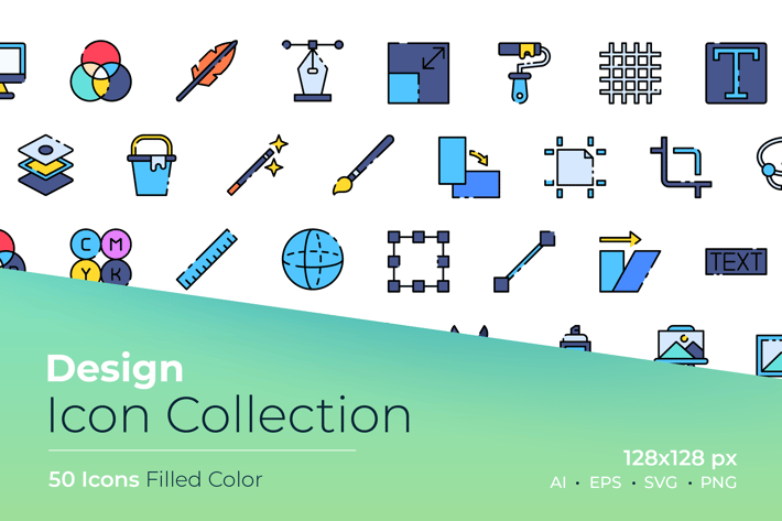 Design Filled Color Icon