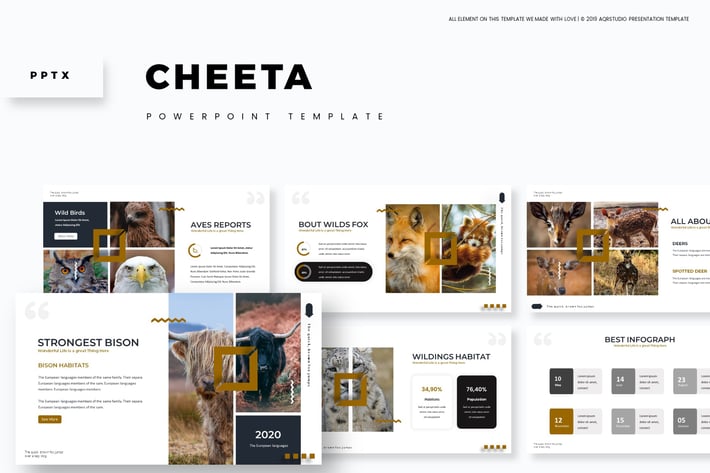 Cheeta - Powerpoint Template