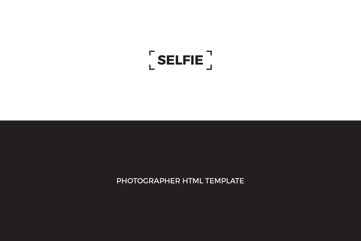  SELFIE : Personal Photographer HTML Template 