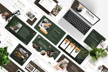 Ohaina - Coffee Shop Keynote Template