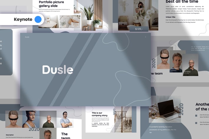 Dusle Creative Keynote Template