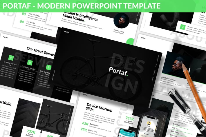 Protaf - Modern Powerpoint Template