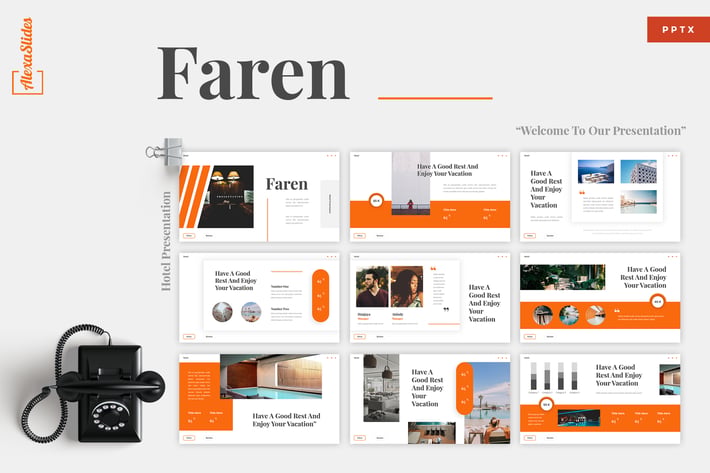 Faren - Hotel Powerpoint Presentation Template