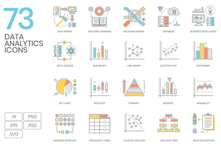 Data Analytics Icons