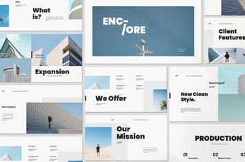Encore - Minimal Business Keynote Corporate