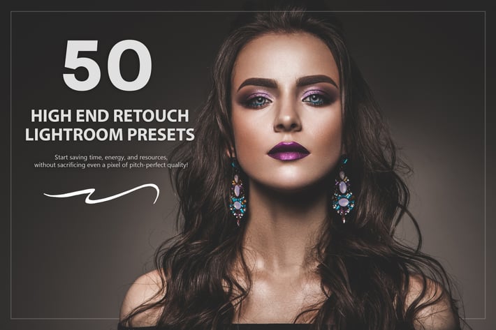 50 High End Retouch Lightroom Presets
