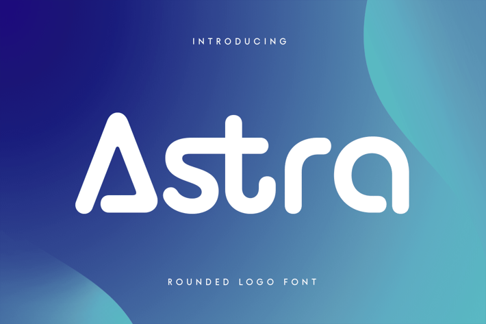 Astra - Rounded Logo Font