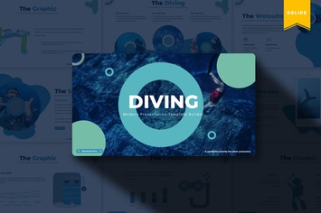 Diving | Google Slides Template