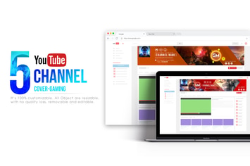 Gaming Channel-Youtube Banner Template