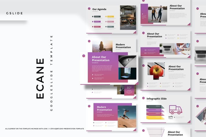 Ecane - Google Slide Template