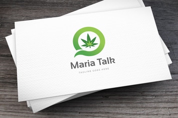 Maria Talk Logo Template