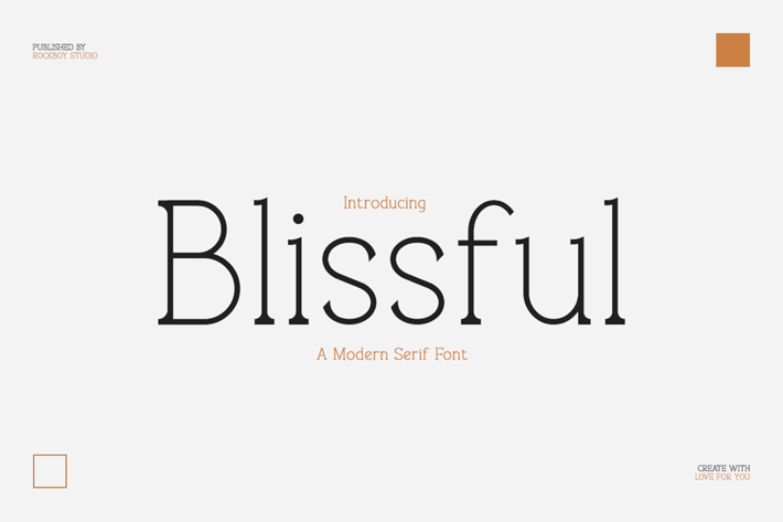 Blissful - Modern Stylish