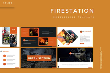 Firestation - Google Slides Template