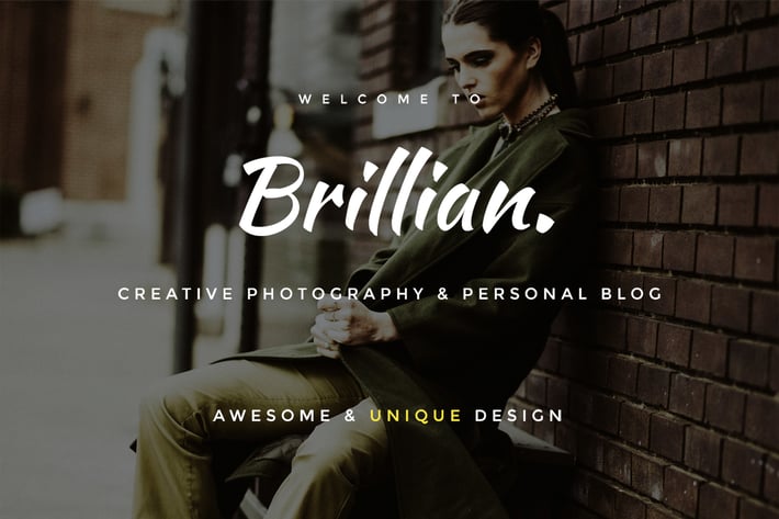 BRILLIAN - Personal, Blogging HTML Template