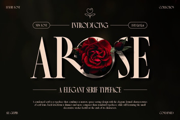 Arose - Elegant Serif Typeface
