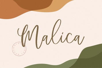 Malica Script Rough