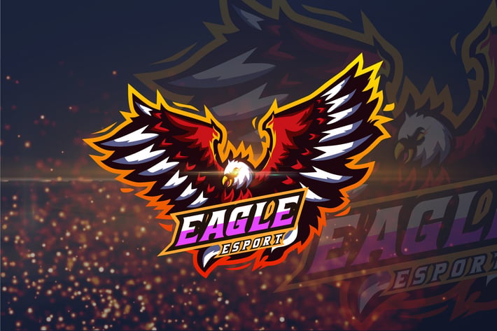 Eagle - AI and PSD eSport Logo Template
