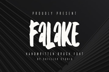 Falake - Handwritten Brush Font