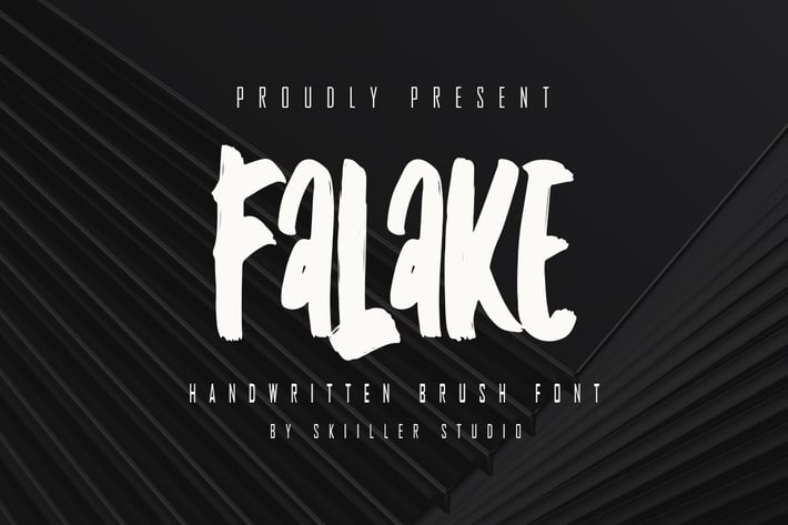 Falake - Handwritten Brush Font