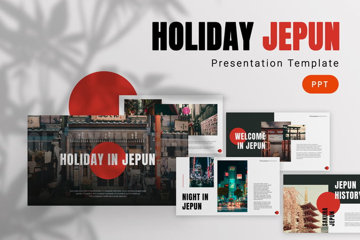 Jepun - Travelling Powerpoint Template