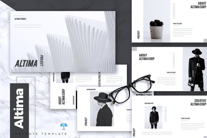 ALTIMA - Creative Keynote Template