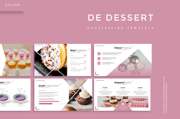 De Dessert - Google Slides Template