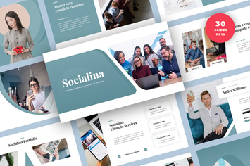 Social Media Marketing PowerPoint Template