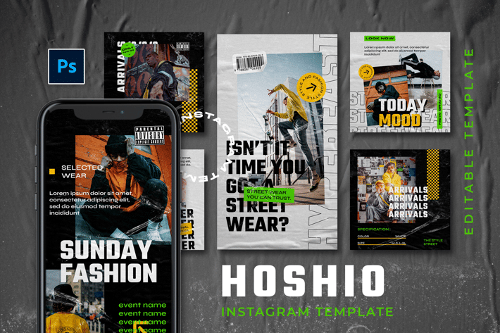 Hoshio - Hype Instagram Stories and Post