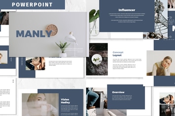 Manly - Business Powerpoint Presentation Template